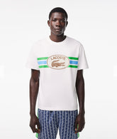 Monogram Print Regular Fit Cotton T-shirt